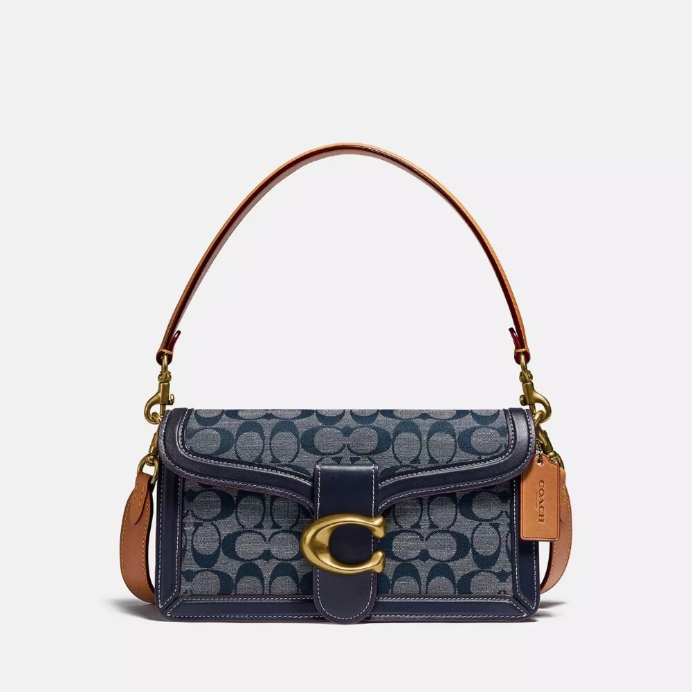 NWOT COACH Tabby Shoulder Bag 26 In Signature Chambray